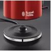 Russell Hobbs 20412-70 Wasserkocher 1,7 L Schwarz, Rot, Edelstahl