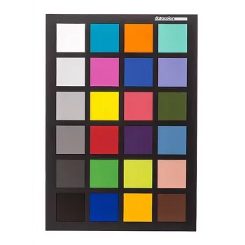 Datacolor SpyderCheckr 24 – universelle Farbkarte MINI 24 Felder