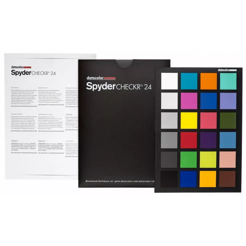 Datacolor SpyderCheckr 24 – universelle Farbkarte MINI 24 Felder
