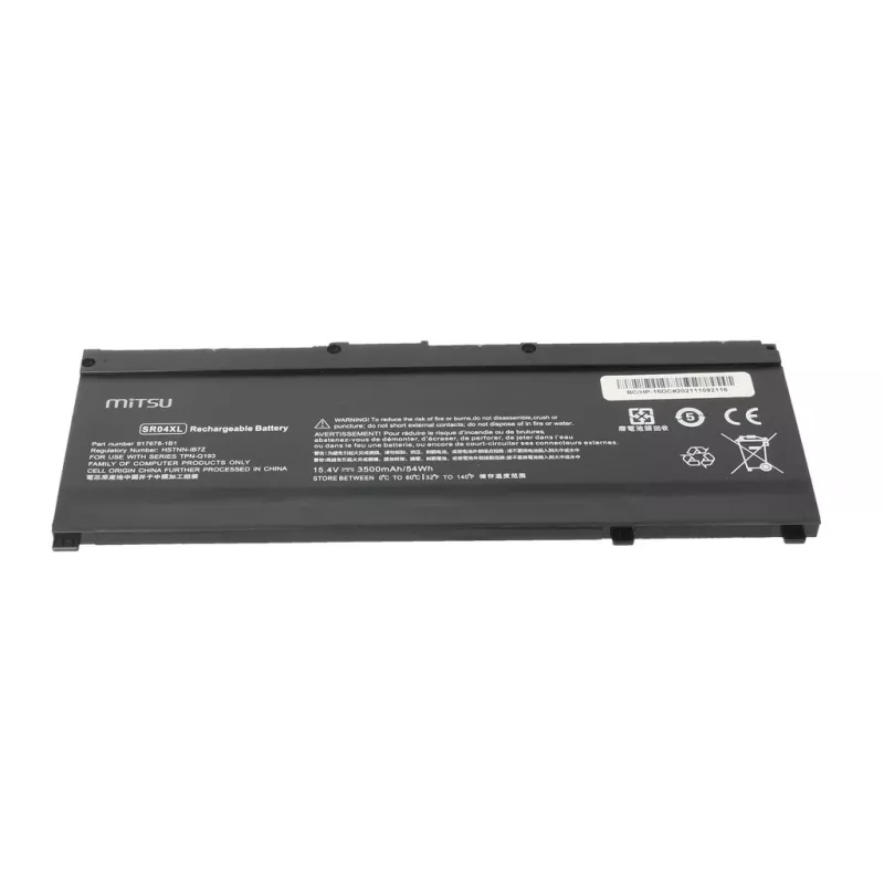 Mitsu für HP Omen 15-DC 3500mAh (54Wh) 15,4V