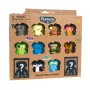 Fuggler S1 Sammelfiguren 12er-Packung Deluxe-Box D