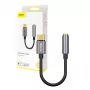 Baseus L54 Audio-Adapter USB-C + Miniklinke 3,5 mm (Schwarz+Grau)