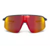 Sonnenbrille Density - mattblau / weiß / rot | Spectron 3 Ml Red
