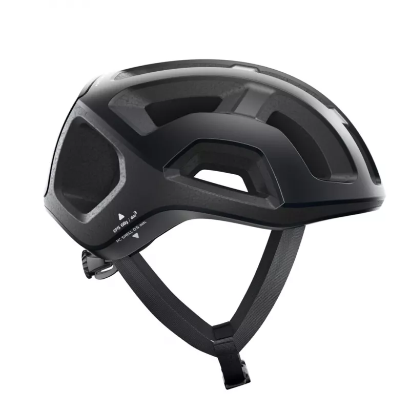 POC VENTRAL LITE Verstellbarer Fahrradhelm, Größe M 54-59 cm, schwarz