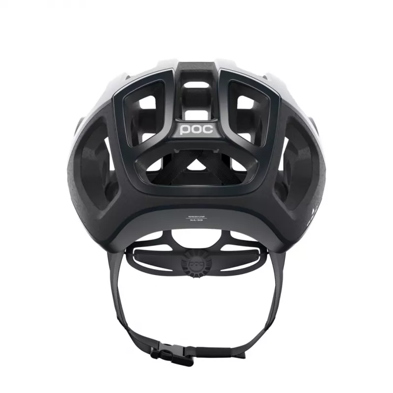 POC VENTRAL LITE Verstellbarer Fahrradhelm, Größe M 54-59 cm, schwarz