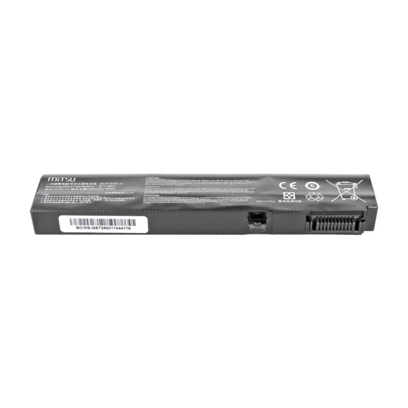Mitsu fr MSI GE72/GL72 4400mAh (48Wh) 10,8-11,1