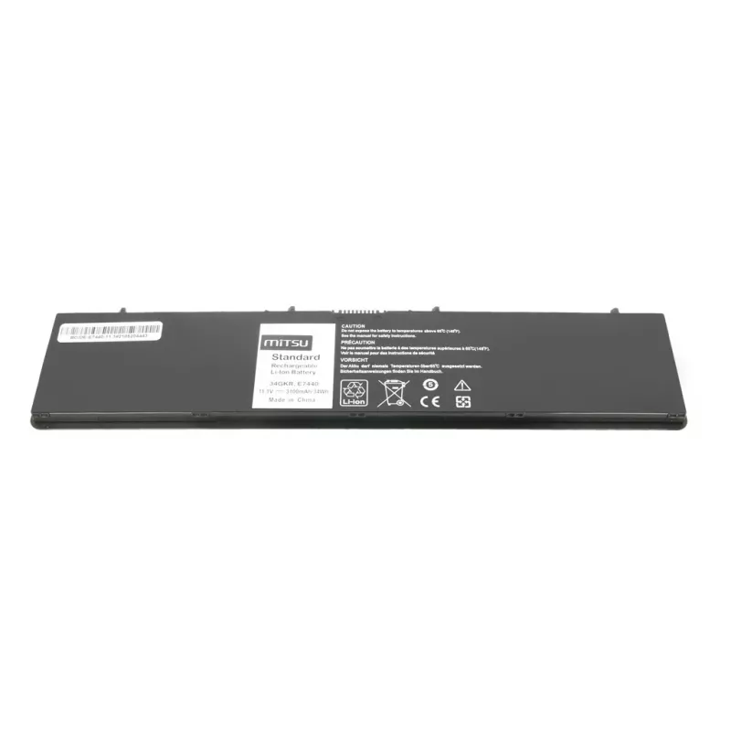 Mitsu für Dell E7440 3100mAh (34Wh) 11,1-10,8V