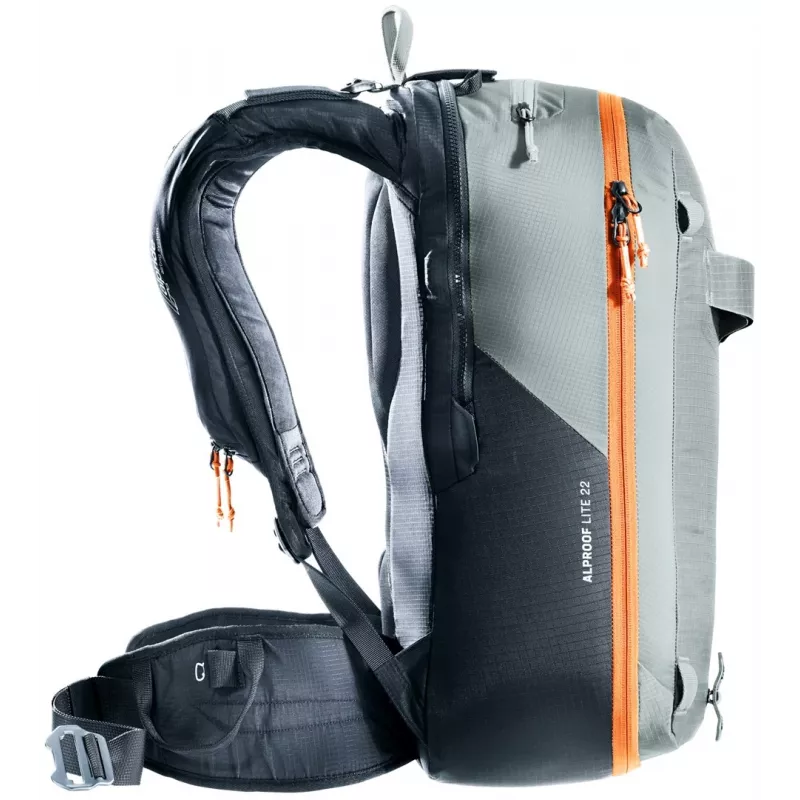 Deuter Alproof Lite 22 zinn/schwarz – Lawinenrucksack