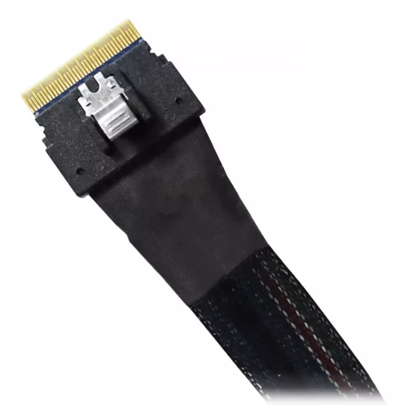 ICY DOCK - SlimSAS 8i SFF-8654 auf 2x SlimSAS 4i SFF-8654 Kabel - 0,5M
