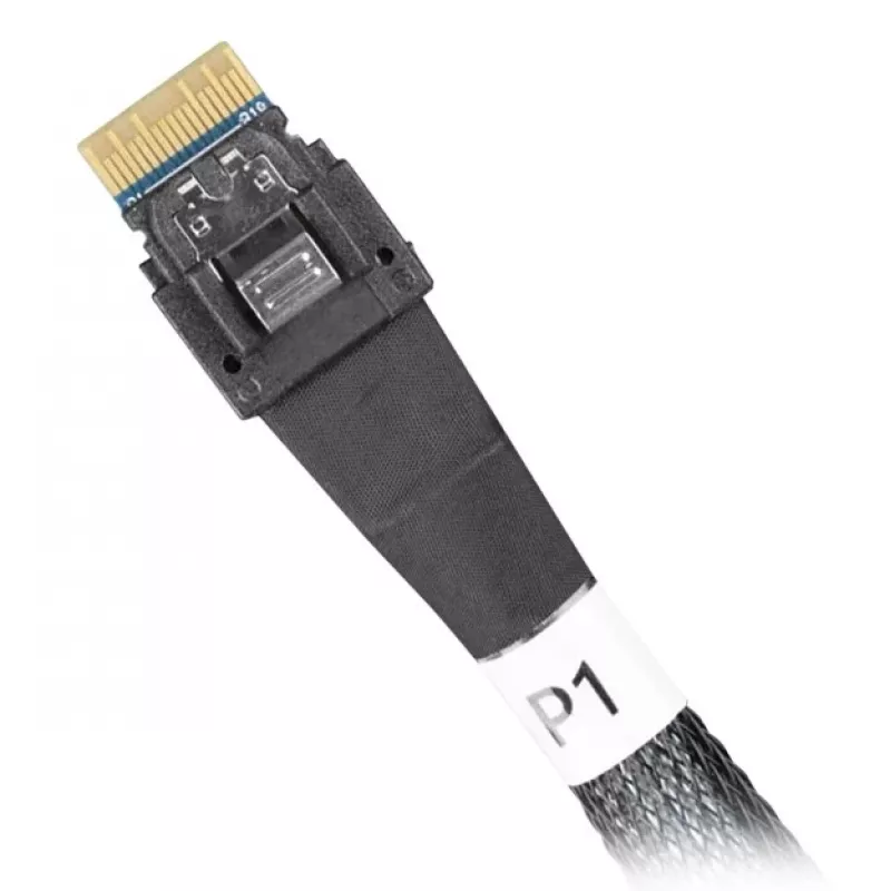 ICY DOCK - SlimSAS 8i SFF-8654 auf 2x SlimSAS 4i SFF-8654 Kabel - 0,5M