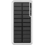 Boompods Obi 10.000mAh Solar-Powerbank – Weiß