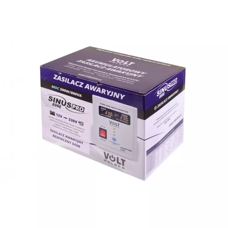 Sinus Pro 800 E 12/230V (500/800W) unterbrechungsfreie Stromversorgung