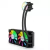 INCA ISS-02XN CPU LIQUID Cooler 2 x 120 mm PWM-Lüfter