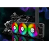 INCA ISS-03XN CPU LIQUID Cooler 3 x 120 mm PWM-Lüfter