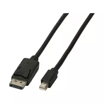 EFB-Elektronik Mini-DisplayPort – DisplayPort-Kabel, St-St, 3 m, schwarz Hersteller: EFB Elektronik (K5565SW.3)