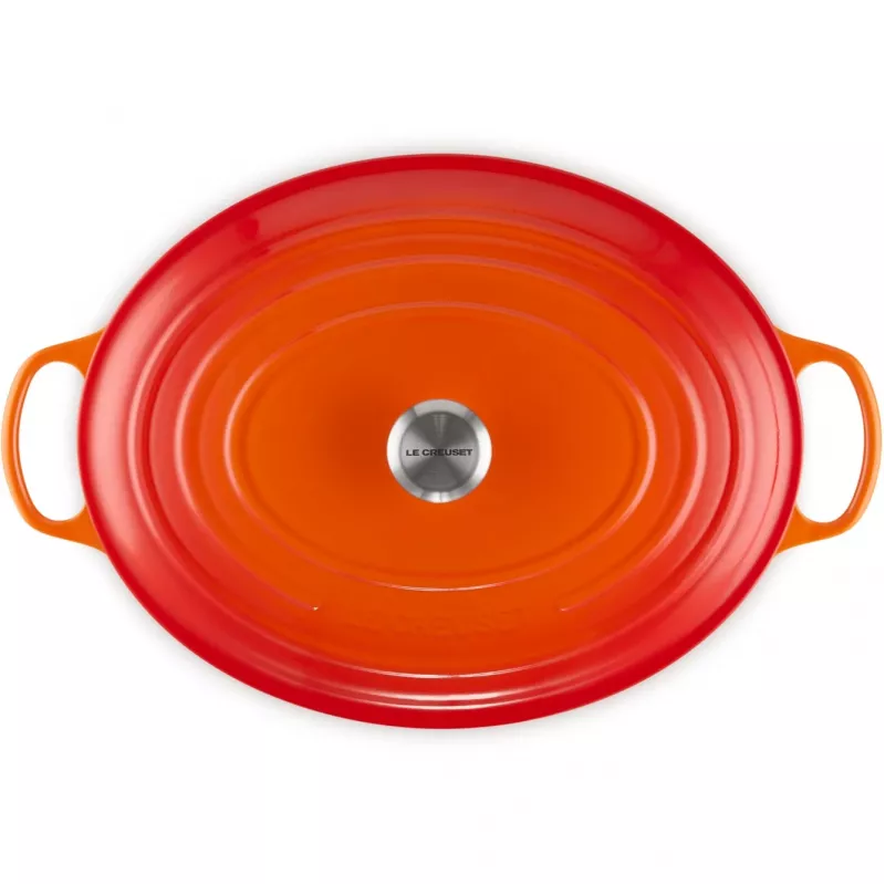 Le Creuset Signature Roaster oval 40cm Backofen rot (21178400902430)