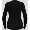 Odlo BL TOP Rundhalsausschnitt l/s ACTIVE WARM ECO Damen-T-Shirt, Größe S, schwarz