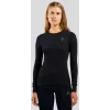 Odlo BL TOP Rundhalsausschnitt l/s ACTIVE WARM ECO Damen-T-Shirt, Größe S, schwarz