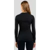 Odlo BL TOP Rundhalsausschnitt l/s ACTIVE WARM ECO Damen-T-Shirt, Größe S, schwarz