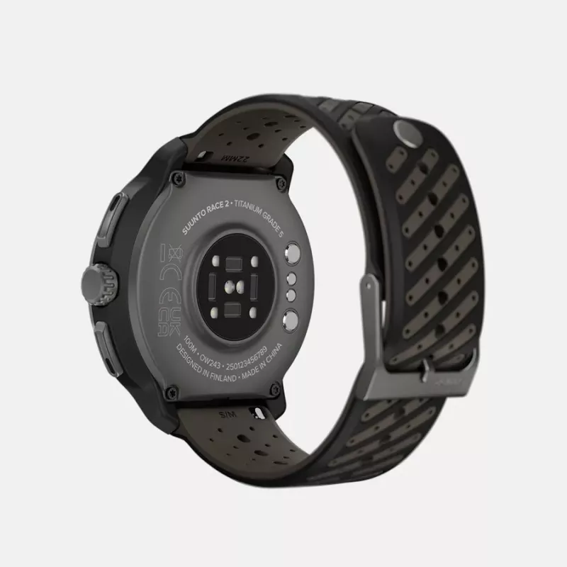 Suunto Race 2 Titanium Schwarz Sportuhr