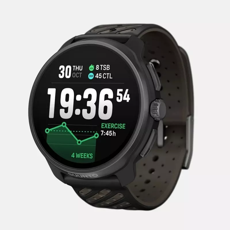 Suunto Race 2 Titanium Schwarz Sportuhr