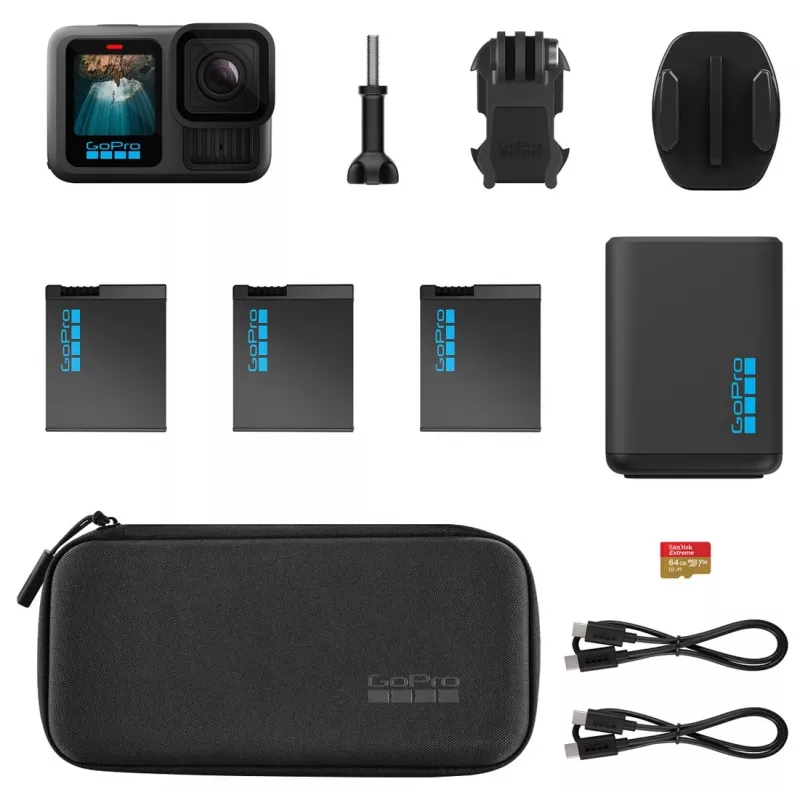 GoPro Hero 13 Extended Power Bundle - Schwarz (CHDRB-134-RW)