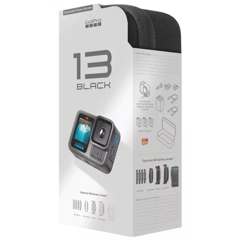 GoPro Hero 13 Extended Power Bundle - Schwarz (CHDRB-134-RW)