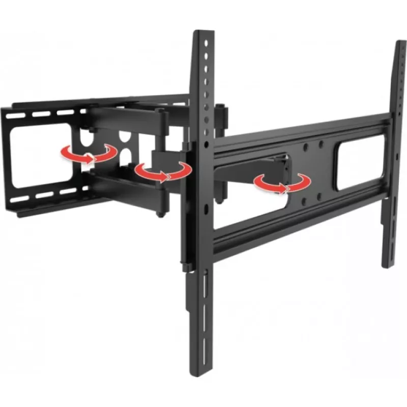 Schwaiger MOTION 5 - Halterung für Flachbildschirm - Metall - Schwarz - Bildschirmgröße: 93,98-218,4 cm (37-86)
