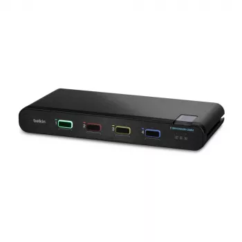 4P Sngl Head DP/HDMI zu DP/HDMI Video Sec DT Kvm SW NO Cac PP4.0