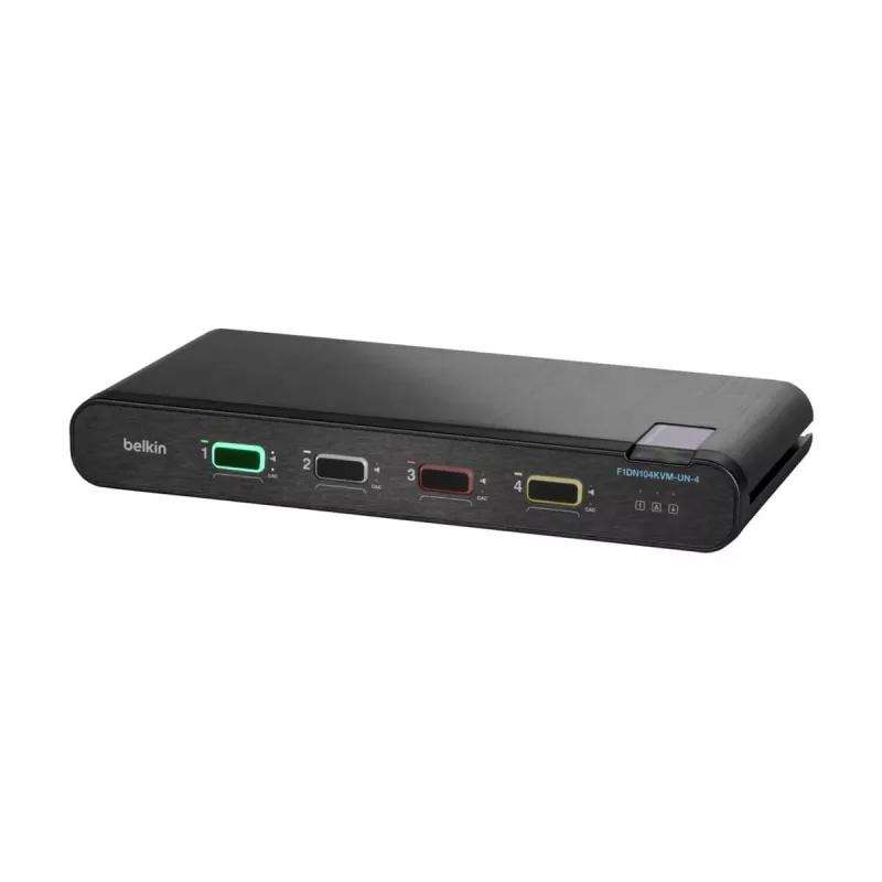 4P Sngl Head DP/HDMI zu DP/HDMI Video Sec DT Kvm SW NO Cac PP4.0