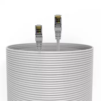 INCA Ethernet-Kabel ICAT7-100AG S/FTP1 23 AWG CAT7-Kabel - Kabel - CAT 7-Kabel/RJ45-Stecker