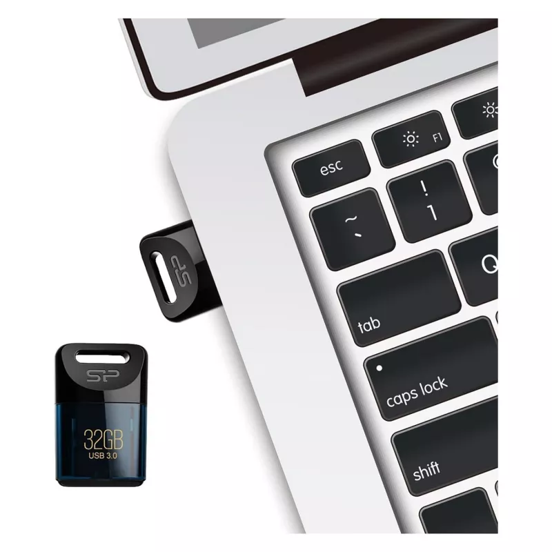 SILICON POWER Jewel J06 - USB Flash Drive - 32GB - USB3.0 - dark blue (SP032GBUF3J06V1D)