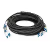 DIGITUS Vorkonfektionierte Fibre Optic Universal Breakout Cable, Singlemode OS2, 8 Fasern, LC/UPC - LC/UPC