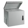 19-Zoll-Wandgehäuse IP55 EFB Elektronik 7U Glastür Tiefe 450 mm, Stahl geschweißt, IP55, Traglast 100 kg