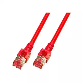 EFB-Elektronik RJ45 Patchkabel Kat.6 S/FTP LSZH Rot 15m