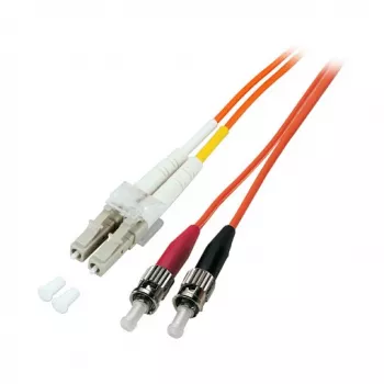 EFB-Elektronik Duplex Jumper LC-ST 50/125µ, OM2, LSZH, orange, 2.0mm 0,5m Hersteller: EFB Elektronik (O0321.0,5)