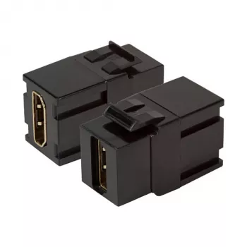 EFB-Elektronik Keystone Einbauadapter HDMI A - A, schwarz