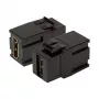 EFB-Elektronik Keystone Einbauadapter HDMI A - A, schwarz