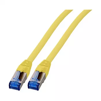 EFB-Elektronik RJ45 Patchkabel Cat.6A S/FTP TPECat.7 Rohkabel superflex gelb 3m Hersteller: EFB Elektronik (K5525FGE.3)