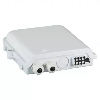 FTTH IP65 Anschlussbox für 16 Fasern, 8 Koppler und Faserüberlänge Hersteller: EFB-Elektronik (FTTH-BOX-OUT-2)