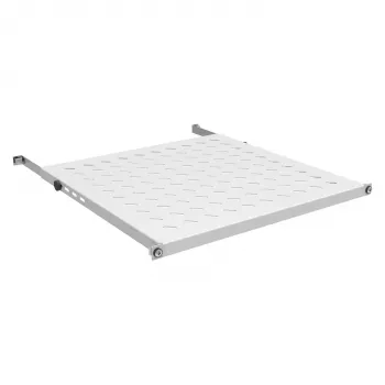 19 Zoll Festboden (0,5HE) EFB Elektronik für 19-Zoll-Schrank, Tiefe 350–450 mm, Traglast 70 kg, für 600-mm-Gehäuse, RAL7035