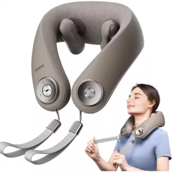 RENPHO R-L001 grau tragbarer elektrischer Nackenmassager