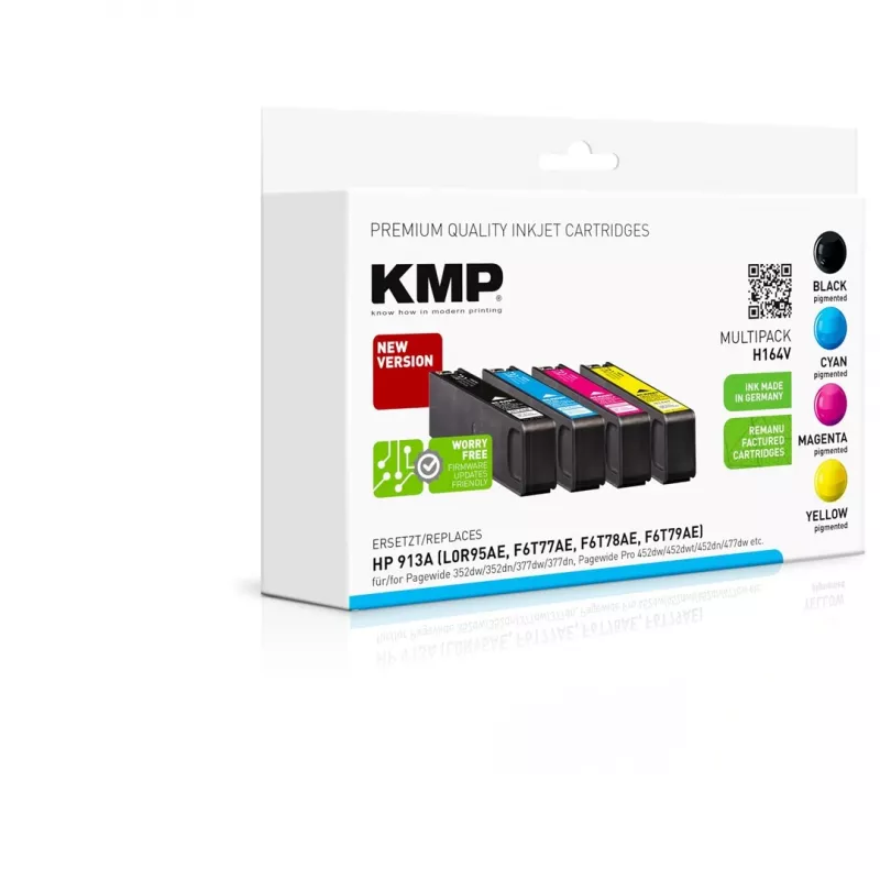 KMP 1750,4005 Tonerkartusche 4 Stück(e) Kompatibel Schwarz - Cyan - Magenta - Gelb (1750,4005)