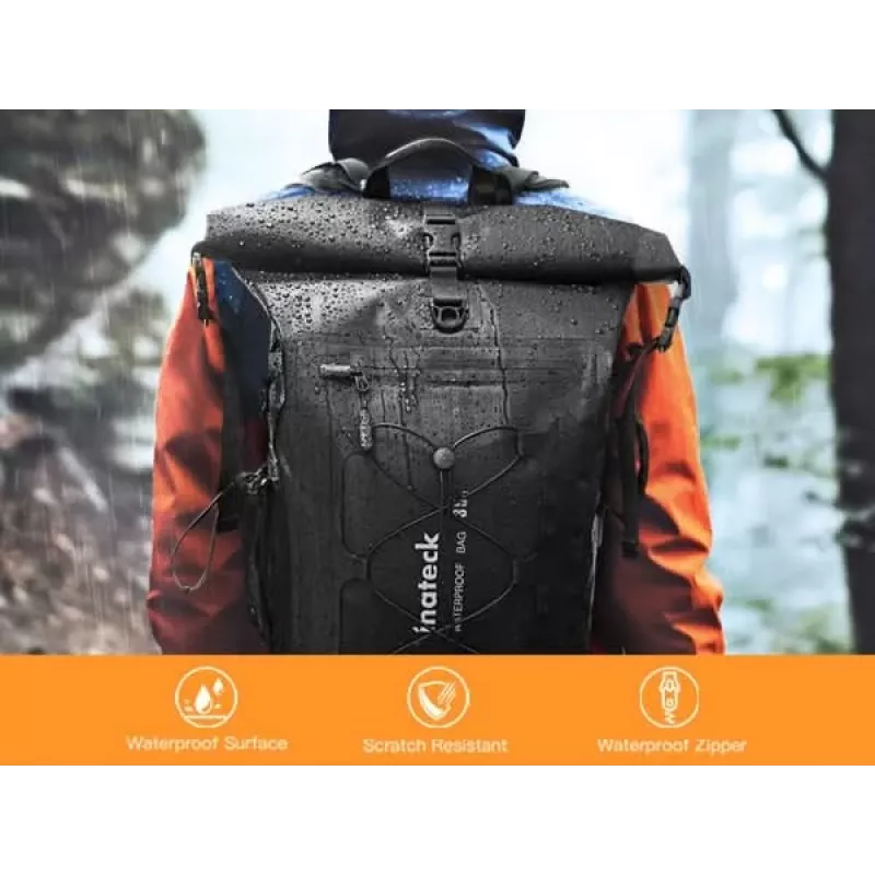 Inateck Notebook-Rucksack BP06001 schwarz 30-35L