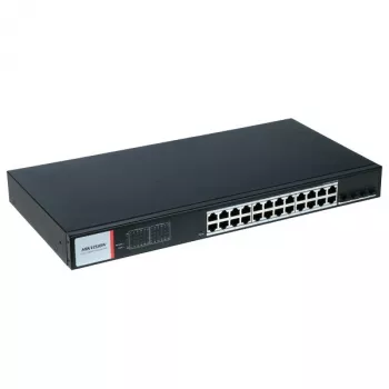 Hikvision DS-3T1528HP-SI-24P4F Industrie-Switch PoE - Switch (DS-3T1528HP-SI-24P4F/No Power)