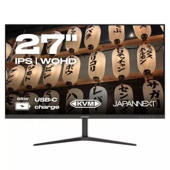 JAPANNEXT JN-IPS27WQHDR-C65W 16:9 HDMI/DP WQHD - Flachbildschirm (TFT/LCD)