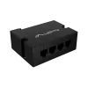 Switch Lanberg DIN-FE4-AT-30W 1XIN 3X Out 100MB POE Extender Fast Ethernet Din Rail AT 30W
