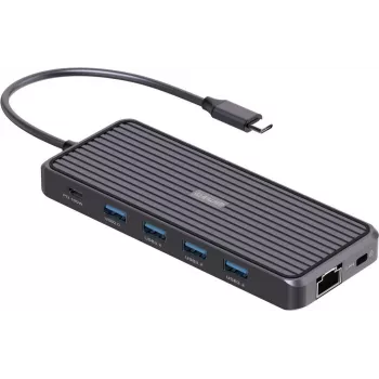 4smarts SmartDock 11w1 | 4x USB-A | USB-C PD 100W | RJ45 | Audio/Mikrofon | HDMI | 2x DP