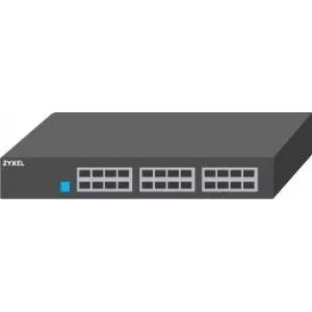 ZyXEL GS1100-24ES Unmanaged Switch mit DIP-Schaltern - Switch - 1 Gbps