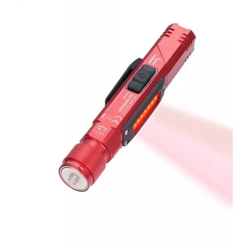 TROIKA Taschenlampe ECO KNICKLICHT Rot (TOR55/RD)